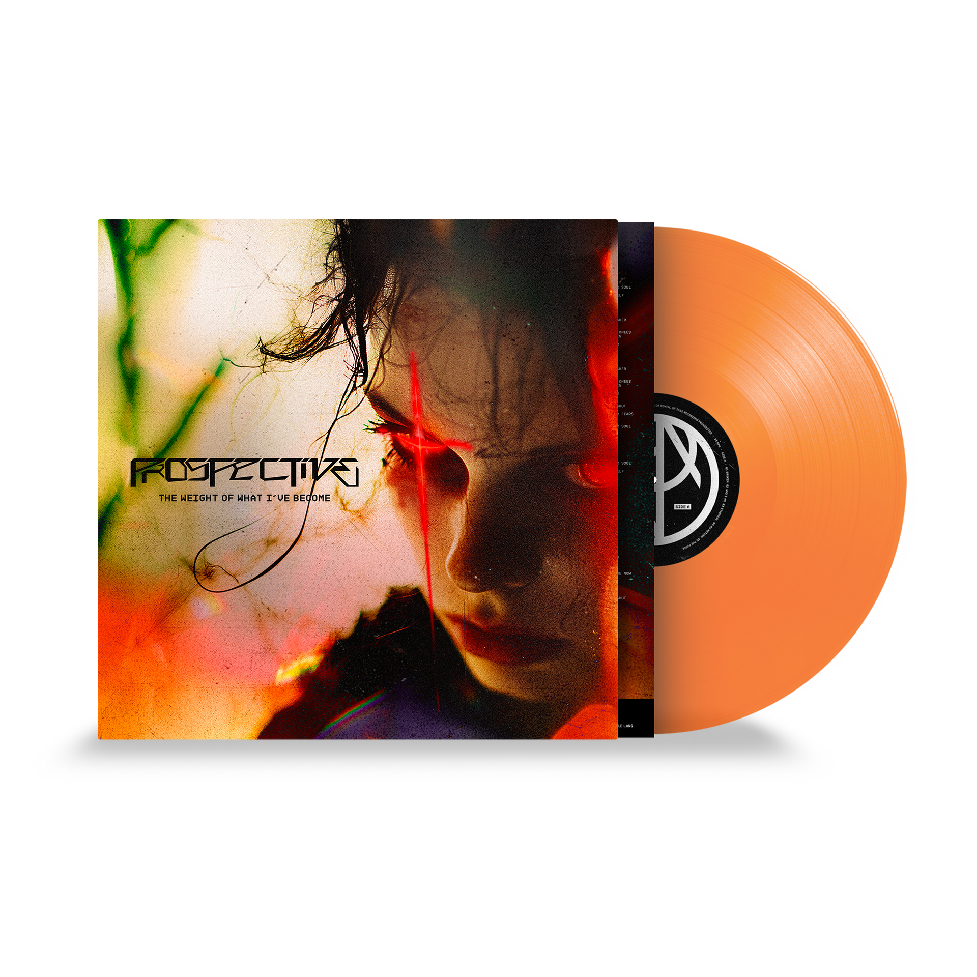 THE WEIGHT OF WHAT I'VE BECOME (CLEAR ORANGE VINYL) – Prospective